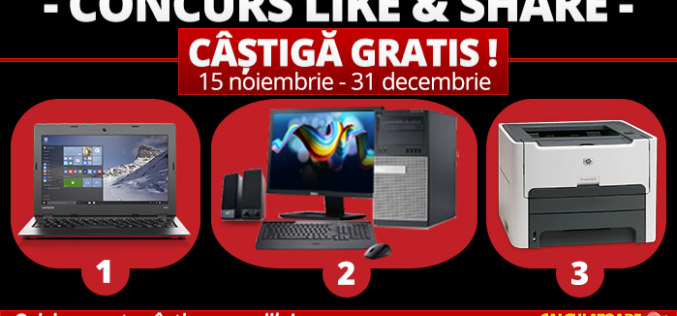 Castigatorii concursului Like & Share