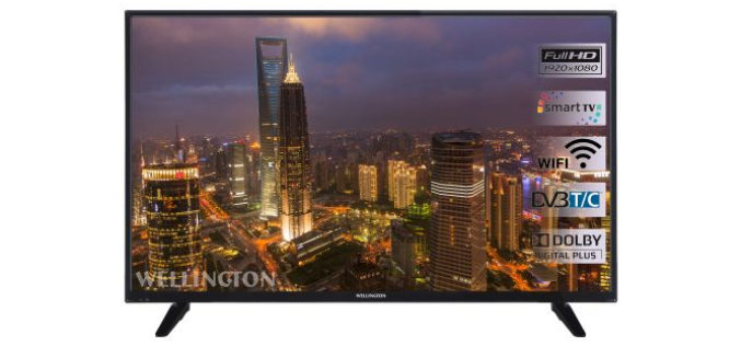 Televizor LED Smart Wellington, 139 cm, 55FHD287S, Wi-Fi, Full HD