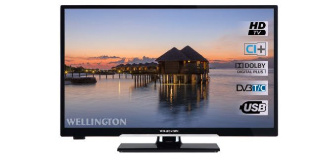 Televizor LED Wellington, 60 cm, 24HD279, HD Ready